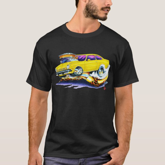 Chevy Vega gul bil Tröja (Framsida)