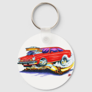 Chevy Vega Red Car Nyckelring