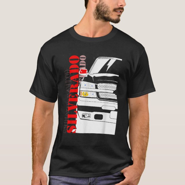 Chevys silverado 2500 z71 2020 2023 2004 Car T Shi T Shirt (Framsida)
