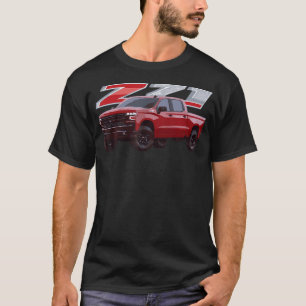 Chevys Silverado Z71 4X4 Lastbil T Shirt