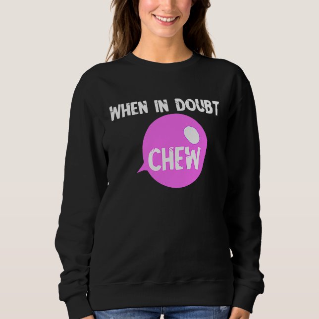 Chew Gum Chew i tvekbt Chew Candy Bubble T Shirt (Framsida)
