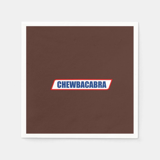 CHEWBACABRA Pappra Napkins Pappersservett (Framsidan)