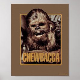 Chewbacca Badge Poster