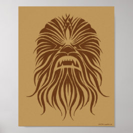 Chewbacca | Brun Tribal Poster
