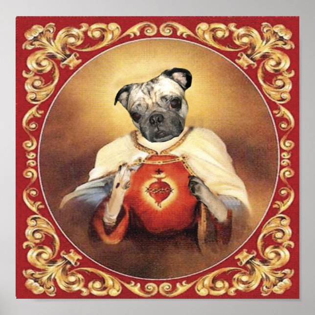 Chewie Helig Heart-målning Poster (Framsidan)