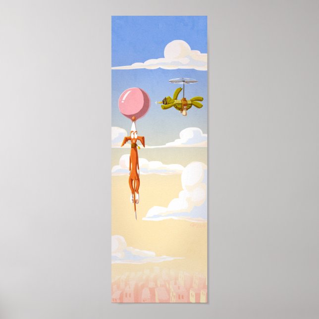 Chewing Gum Crisis och Turtle Poster (Framsidan)