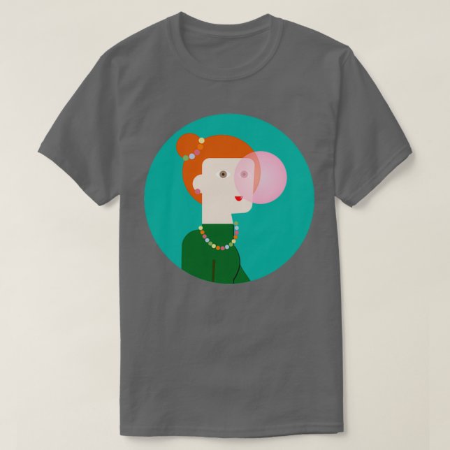 Chewing gum t shirt (Design framsida)