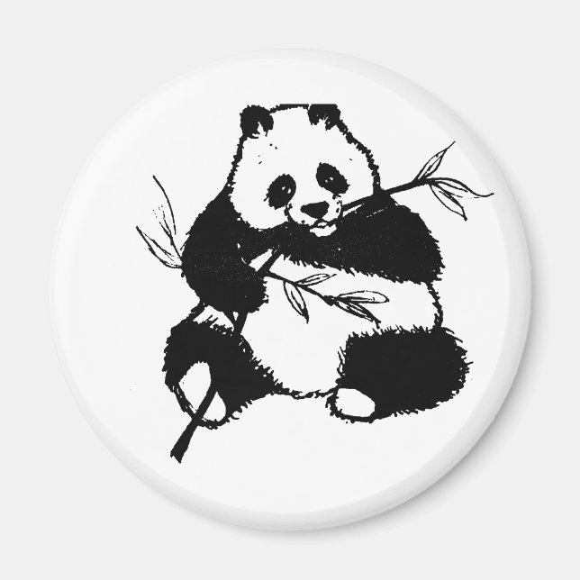 Chewing Panda Magnet (Framsidan)