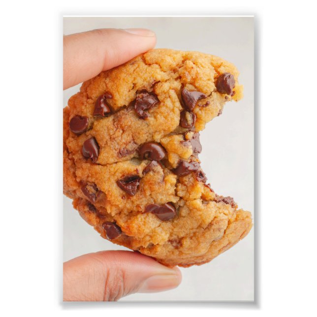 Chewy Peanut Butter Chocolate Cookie Bite Fototryck (Framsidan)