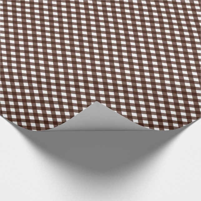 CHEX 13 MÖRK BROWN-GIFT WRAPPING PAPPER PRESENTPAPPER (Hörn)