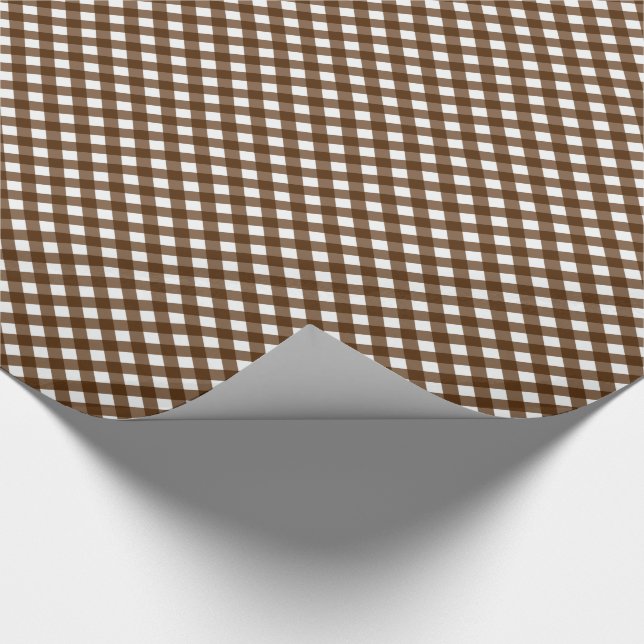 CHEX 14 BROWN-GIFT WRAPPING PAPPER PRESENTPAPPER (Hörn)