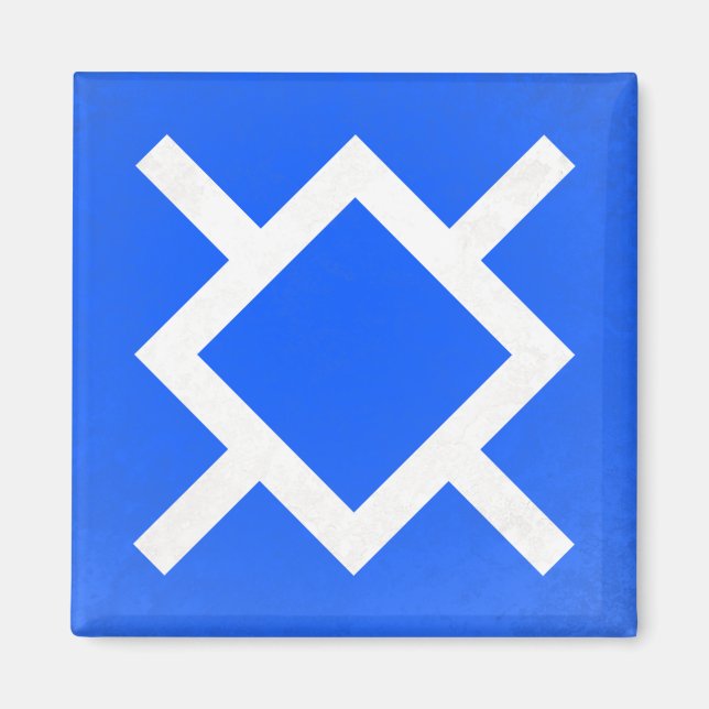 Cheyenne flagga magnet (Framsidan)