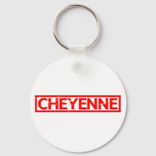 Cheyenne frimärke nyckelring