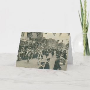 Cheyenne Frontier Days parad. Kort