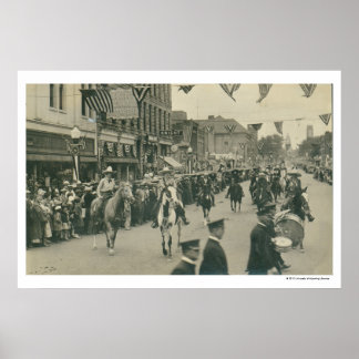 Cheyenne Frontier Days parad. Poster