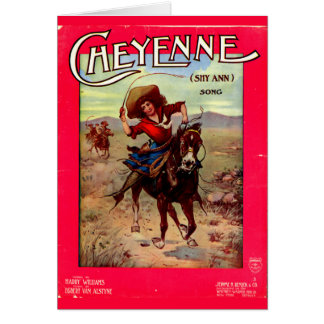 Cheyenne Hälsningskort