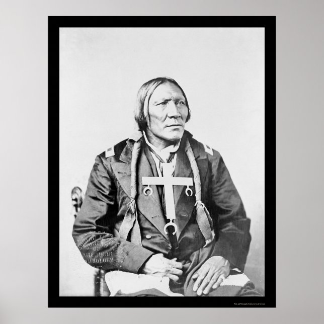 Cheyenne Indian Little Robe 1870 Poster (Framsidan)