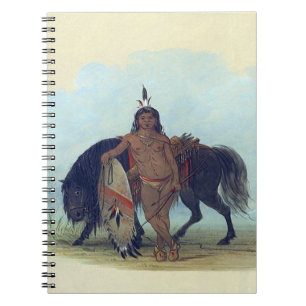 Cheyenne Indian Warrior Anteckningsbok