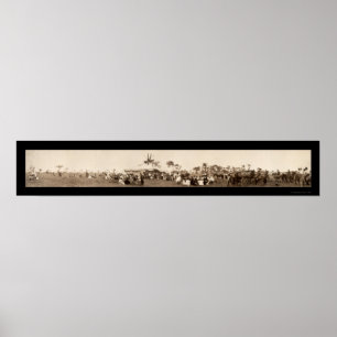 Cheyenne indiskt dansarefoto 1909 poster