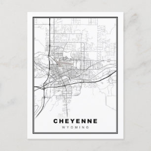 Cheyenne Karta Vykort