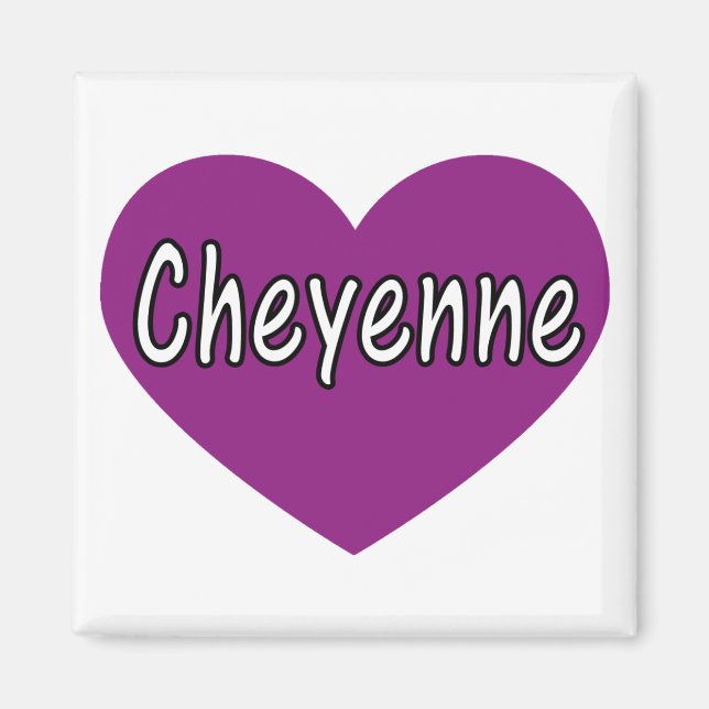 Cheyenne Magnet (Framsidan)