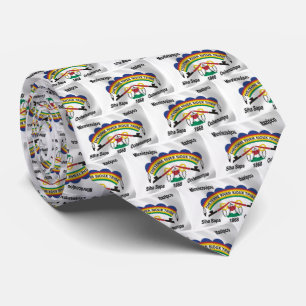 Cheyenne River Sioux Flagga Slipsmycke Slips