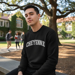 CHEYENNE Universitetstilsvärmare Amerika College Lång Ärmad Tröja