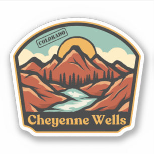 Cheyenne Wells, Colorado Klistermärken