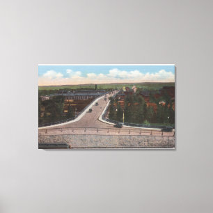 Cheyenne, WY - Viaduct & Main Outlet for Motor Canvastryck