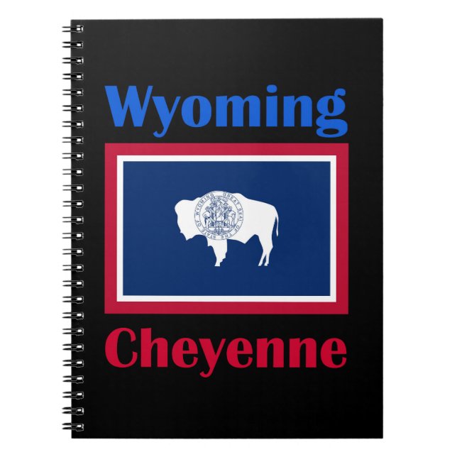 Cheyenne Wyoming Anteckningsbok (Framsidan)