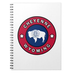 Cheyenne Wyoming Anteckningsbok