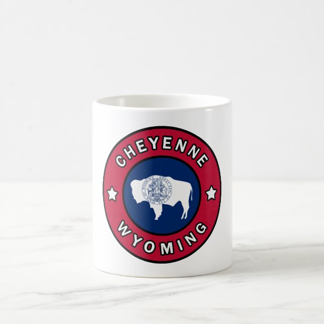 Cheyenne Wyoming Kaffemugg (Center)