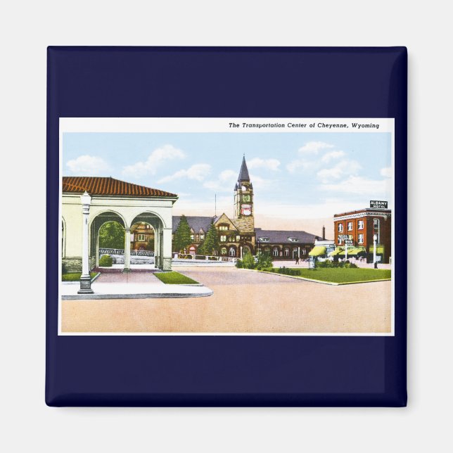 Cheyenne, Wyoming Magnet (Framsidan)