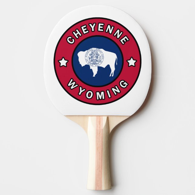 Cheyenne Wyoming Pingisracket (Framsidan)