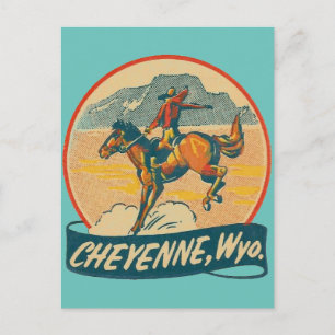 Cheyenne, Wyoming Postcard Vykort