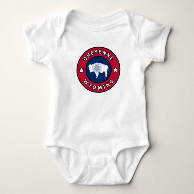 Cheyenne Wyoming T Shirt (Framsida)