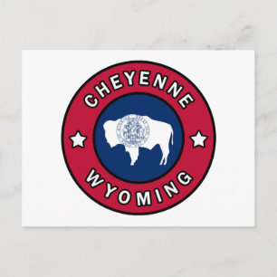 Cheyenne Wyoming Vykort