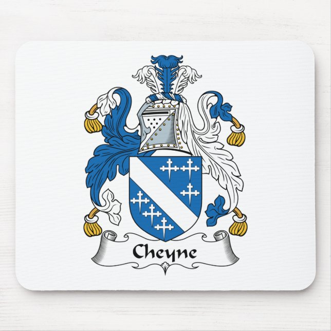 Cheyne familjvapensköld musmatta (Framsidan)