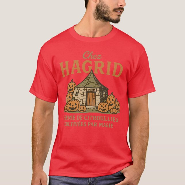 Chez Hagrid Depuis 1981 T Shirt (Framsida)