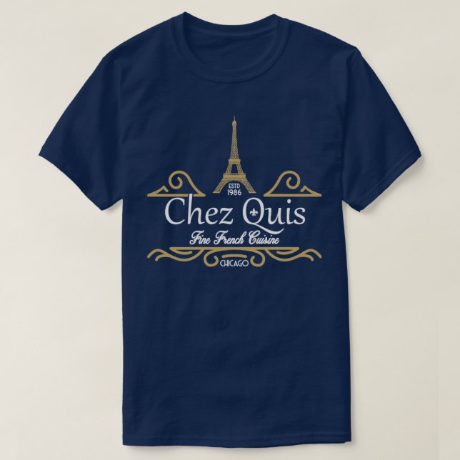 Chez Quis från Ferris Buellers Day Av T Shirt (Design framsida)