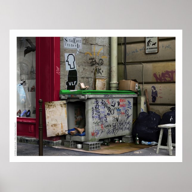 CHEZ RAYMOND POSTER (Framsidan)