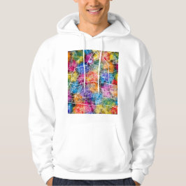 Chhatrapati Sambhajinagar Maharashtra Stadskarta Hoodie