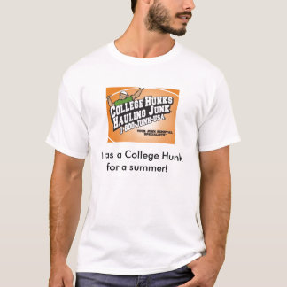 chhj1 var jag en högskolasnygg man för en sommar! t-shirt
