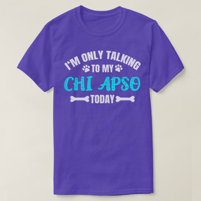 Chi Apso Owner T Shirt (Design framsida)