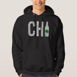 CHI Chicago Beer Flaska Irish St patricks day Swea Hoodie