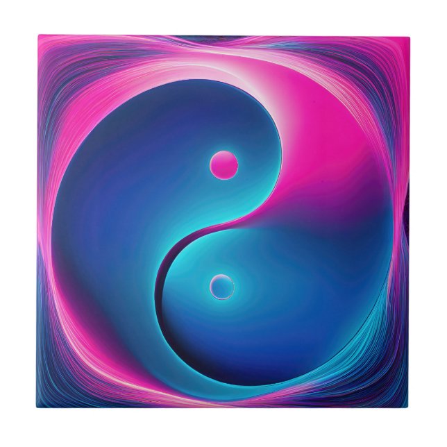 Chi Fusion: Vibrant Yin Yang Energies Kakelplatta (Framsidan)