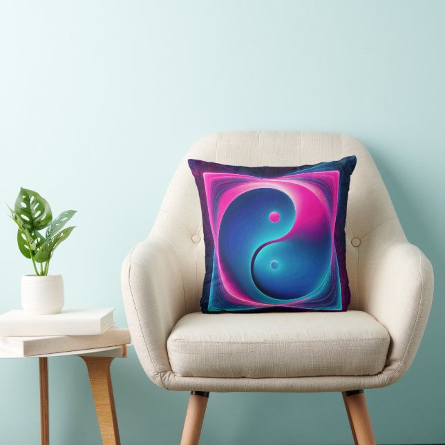 Chi Fusion: Vibrant Yin Yang Energies Kudde (Stol)