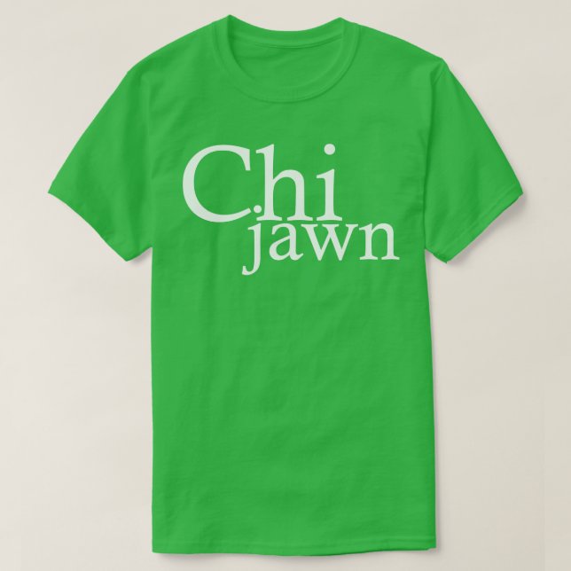 Chi Jawn T Shirt (Design framsida)