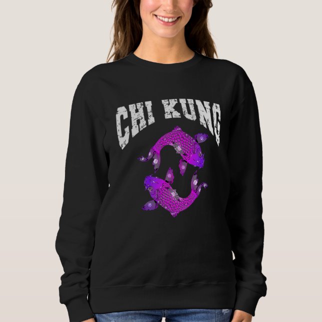 Chi Kung China Healing Exercise with Chikung Yin T Shirt (Framsida)