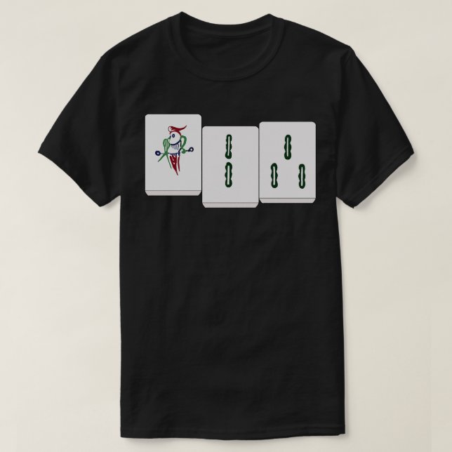 Chi Mahjong T Shirt (Design framsida)